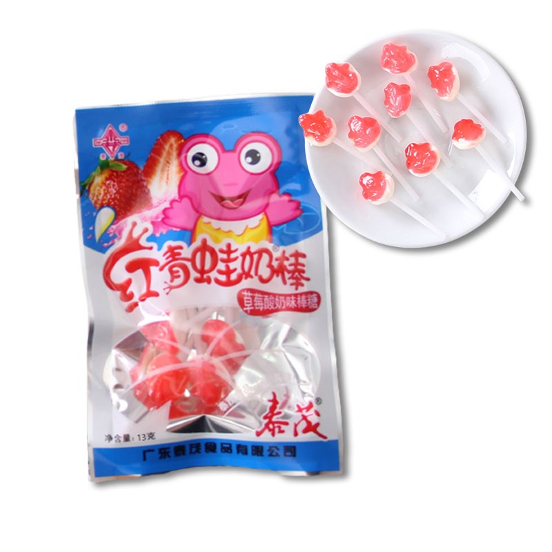 Red Frog Lollipop